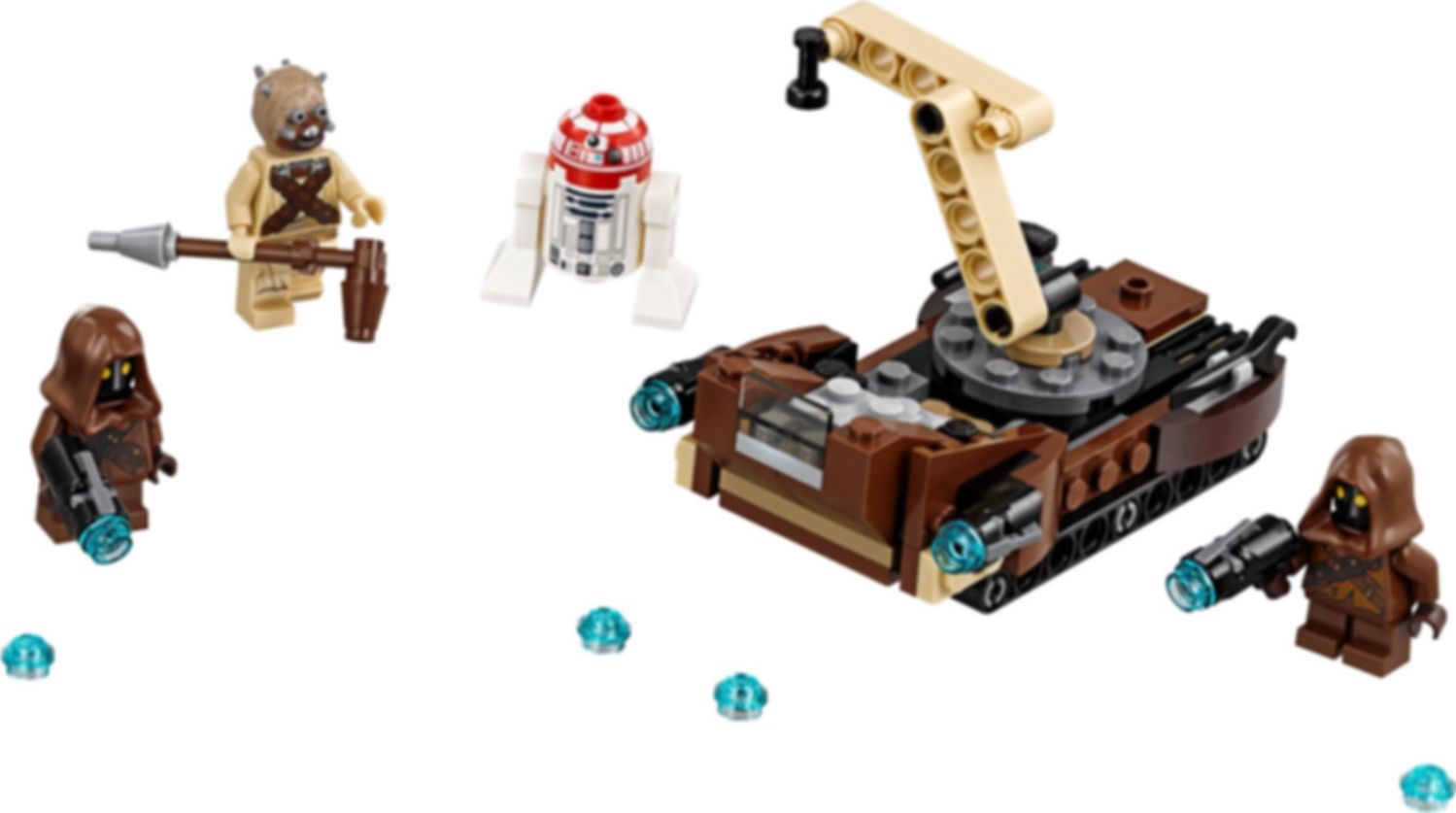 LEGO® Star Wars Tatooine™ Battle Pack components