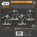 Star Wars: Legion – Aqua Droids rückseite der box