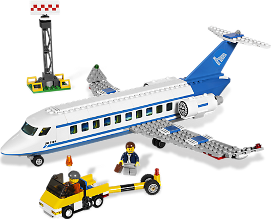 LEGO® City Passenger Plane components