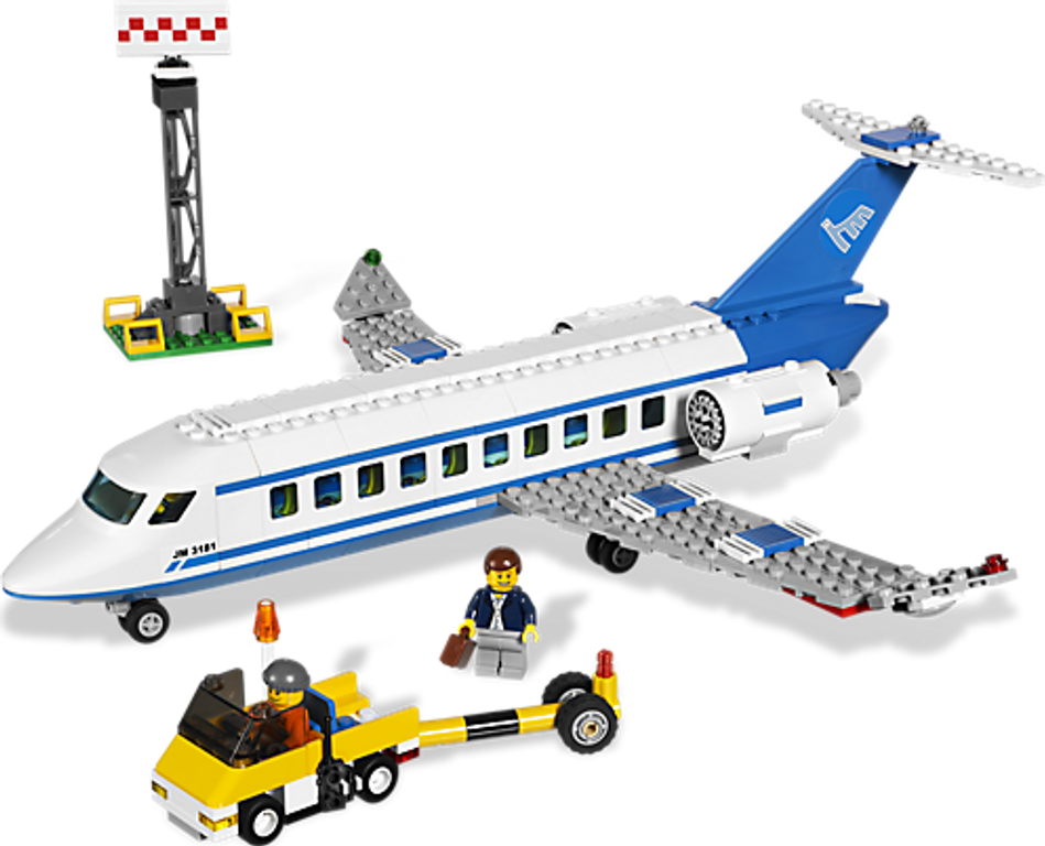 LEGO® City Avion de passagers composants