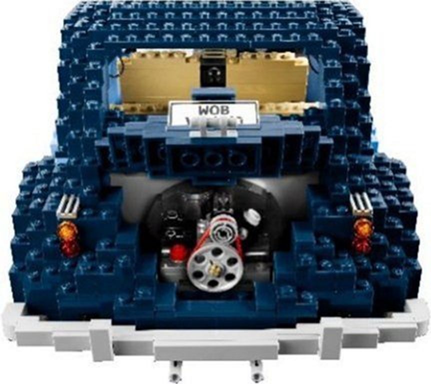 LEGO® Sculptures Volkswagen Beetle face arrière