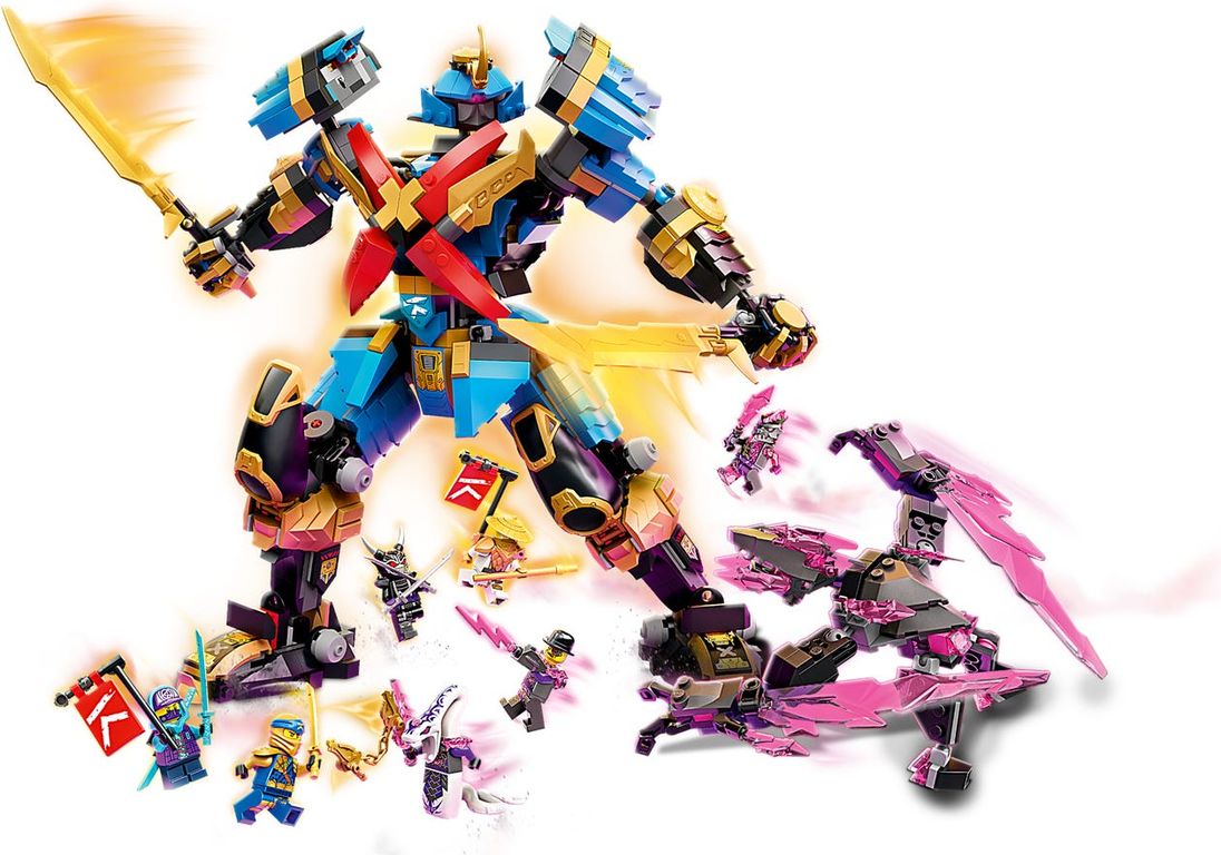 LEGO® Ninjago Nyas Samurai-X-Mech spielablauf