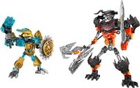 LEGO® Bionicle Mask Maker vs. Skull Grinder components
