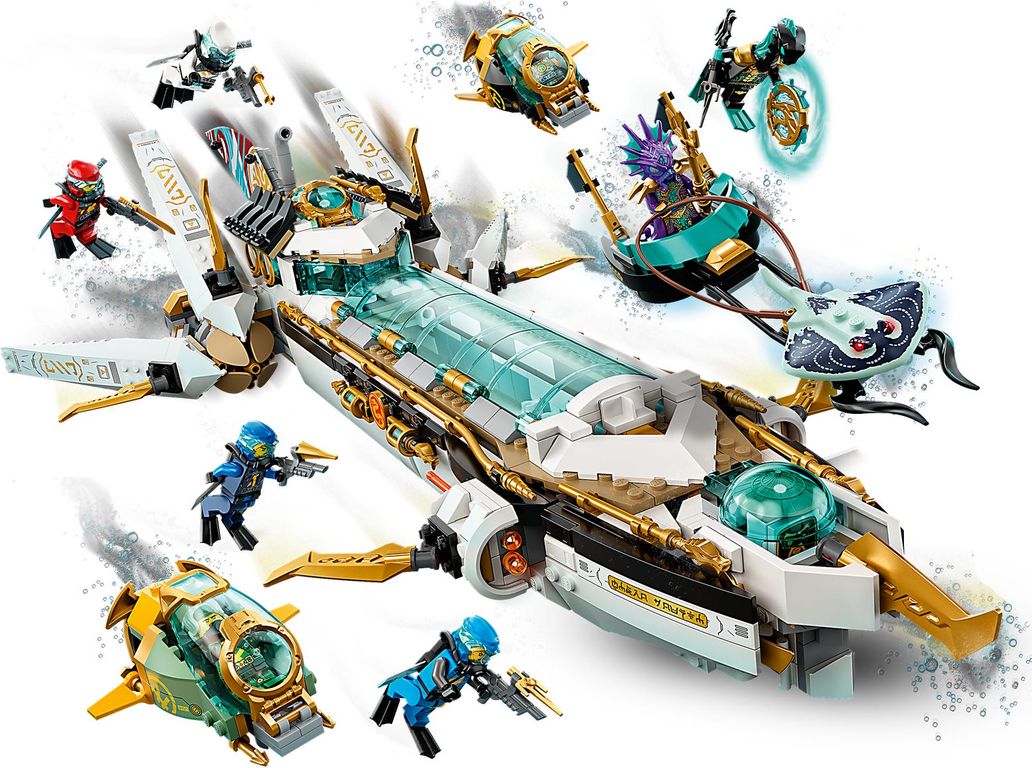 LEGO® Ninjago Barco de Asalto Hidro jugabilidad