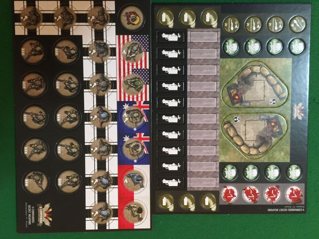 V-Sabotage: Secret Weapons components