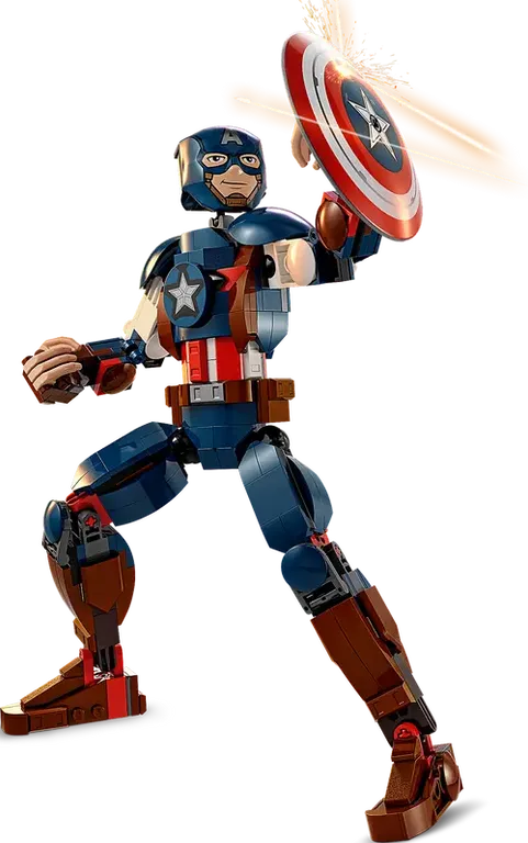 LEGO® Marvel Captain America Construction Figure gameplay