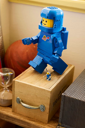 LEGO® Minifigures Up-Scaled Blue Astronaut Minifigure