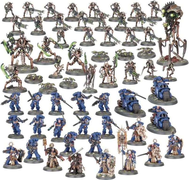 Warhammer 40,000: Indomitus miniatures