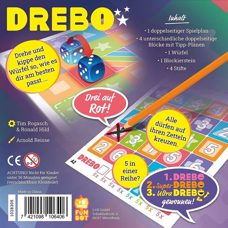 DREBO rückseite der box