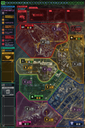 Cyberpunk 2077: Gangs of Night City game board