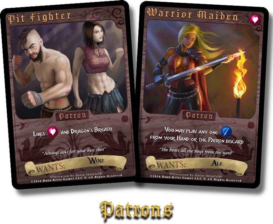 Tavern Masters carte