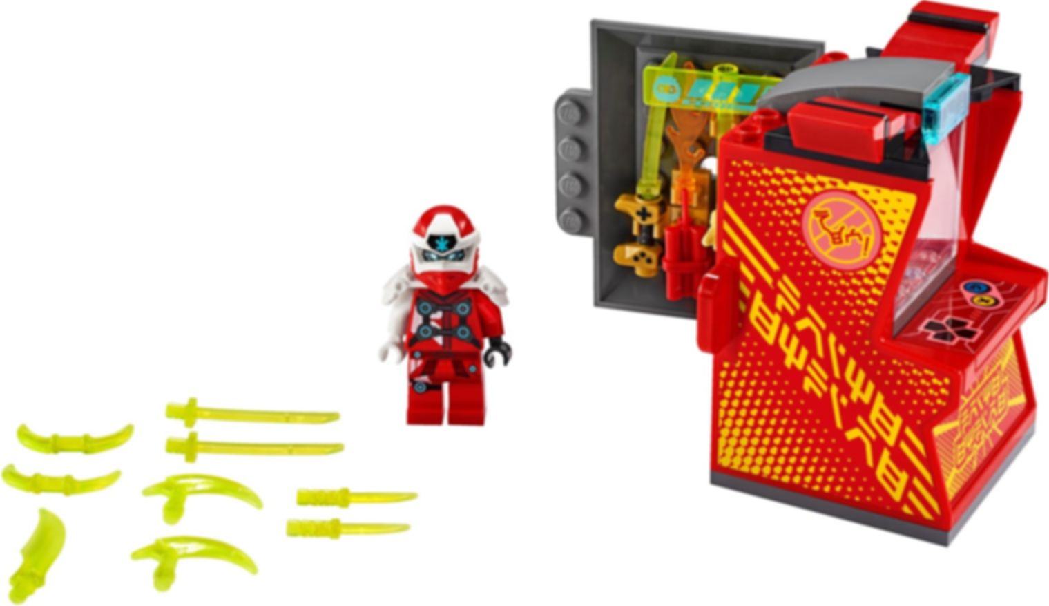 LEGO® Ninjago Kai Avatar - Arcade Pod componenti