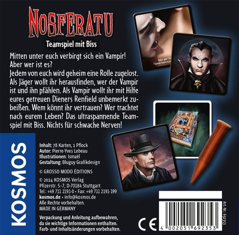 Nosferatu rückseite der box