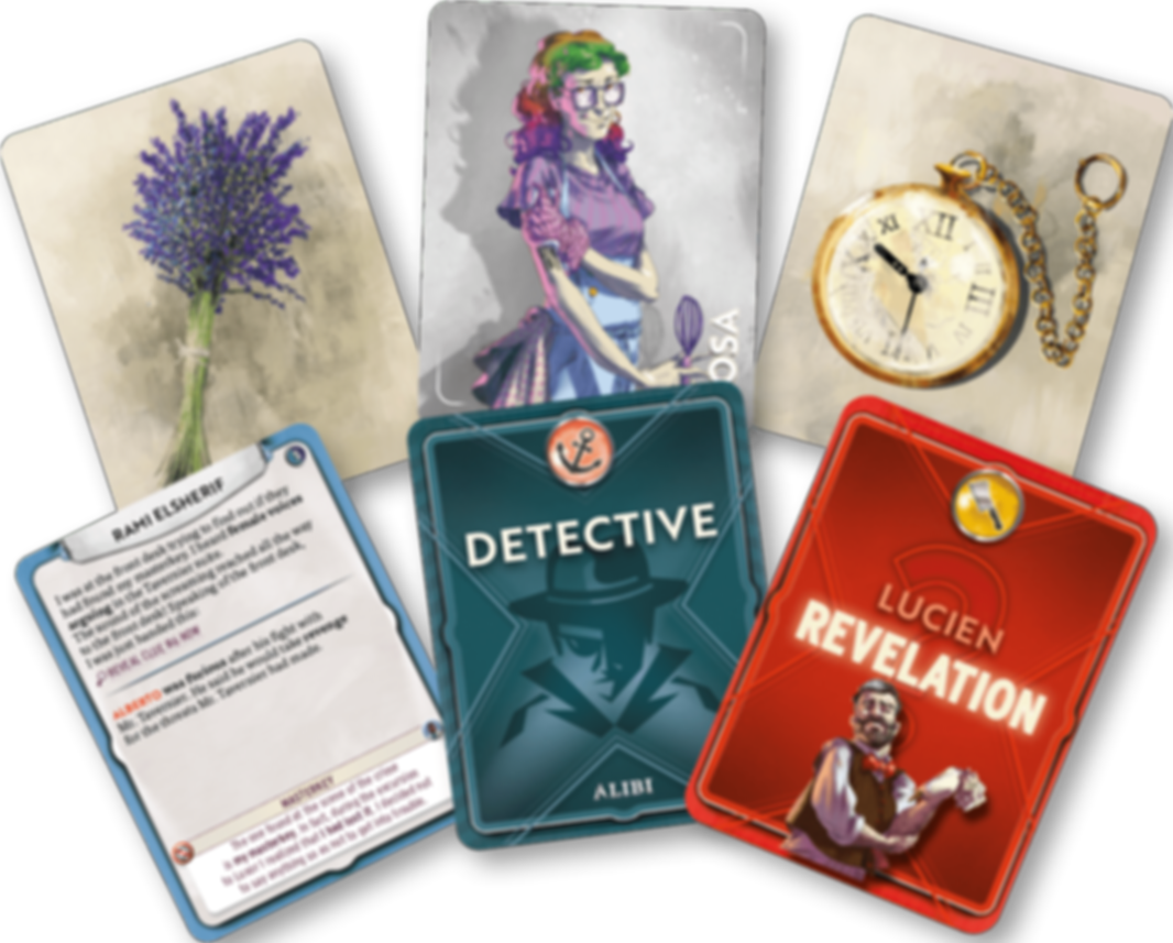 Alibi: 3 Intricate Mysteries cards