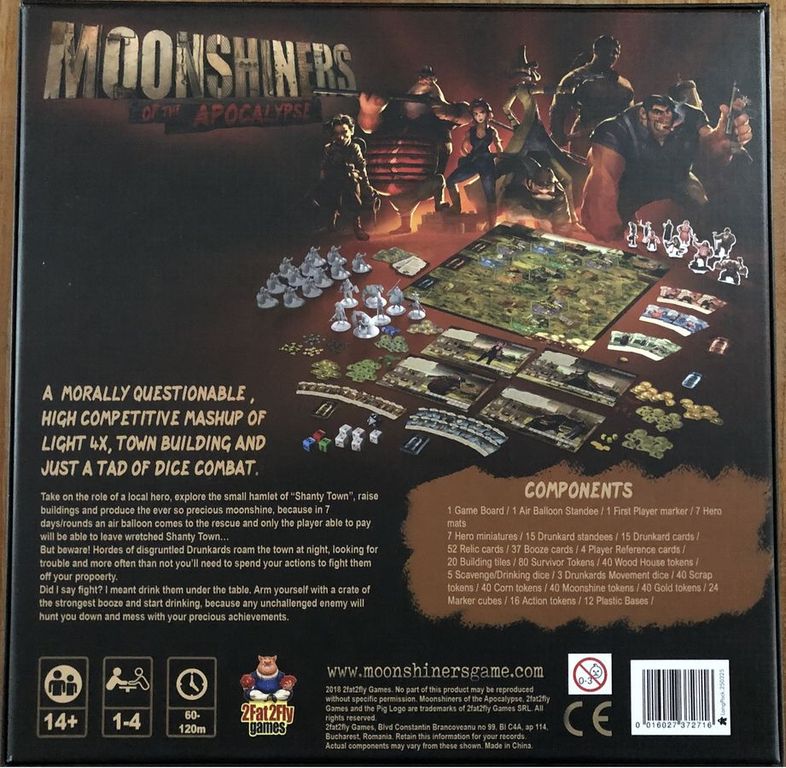 Moonshiners of the Apocalypse rückseite der box