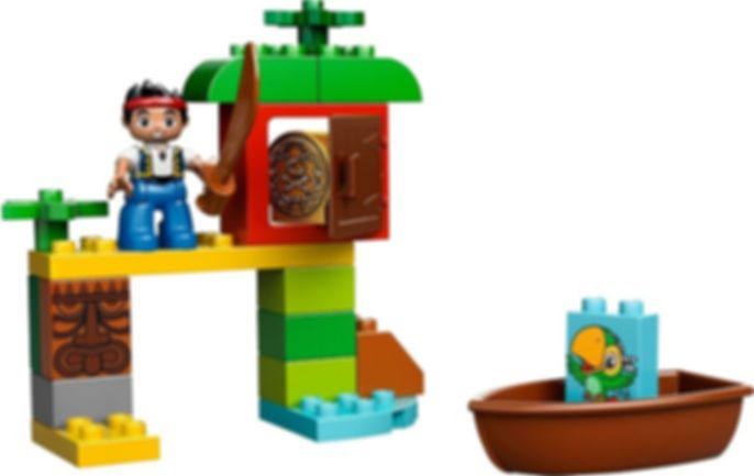 LEGO® DUPLO® La chasse au trésor de Jake composants