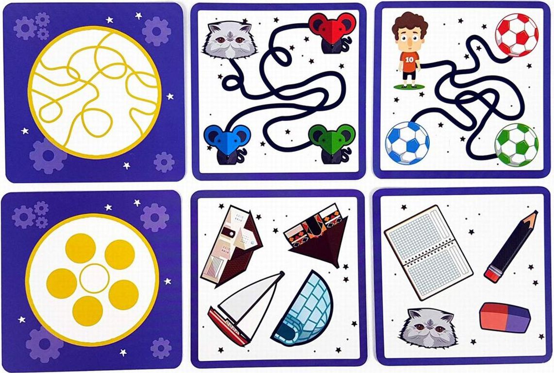 Cortex Challenge Kids cartes