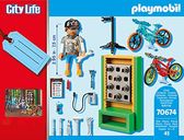 Playmobil® City Life Bike Workshop components