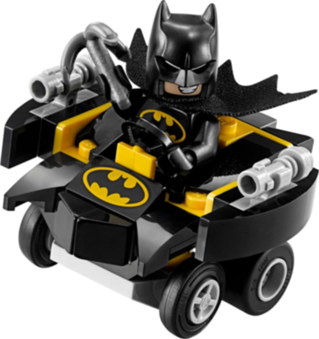 LEGO® DC Superheroes Mighty Micros: Batman™ vs. Harley Quinn™ komponenten