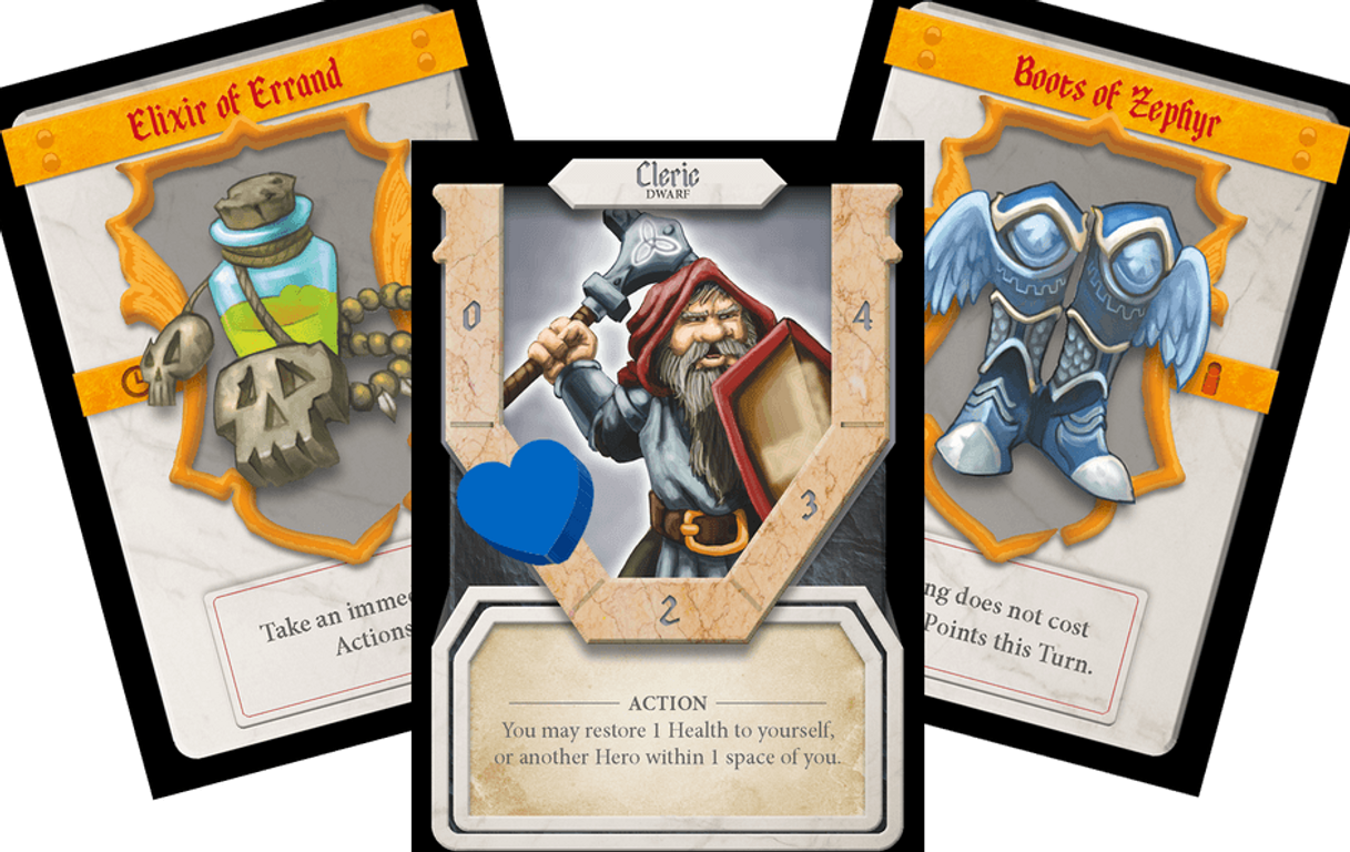 Tiny Epic Defenders cards