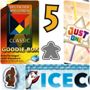 Deutscher Spielepreis Classic Goodie Box composants