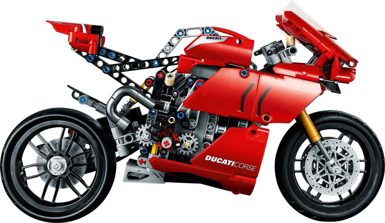 LEGO® Technic Ducati Panigale V4 R components