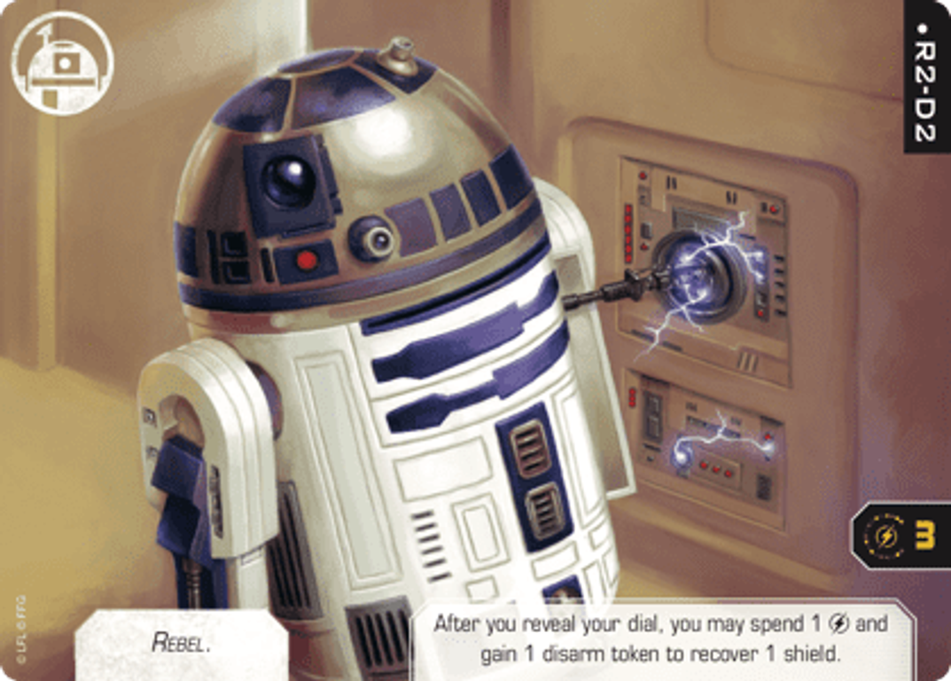 Star Wars: X-Wing (Second Edition) R2-D2 card