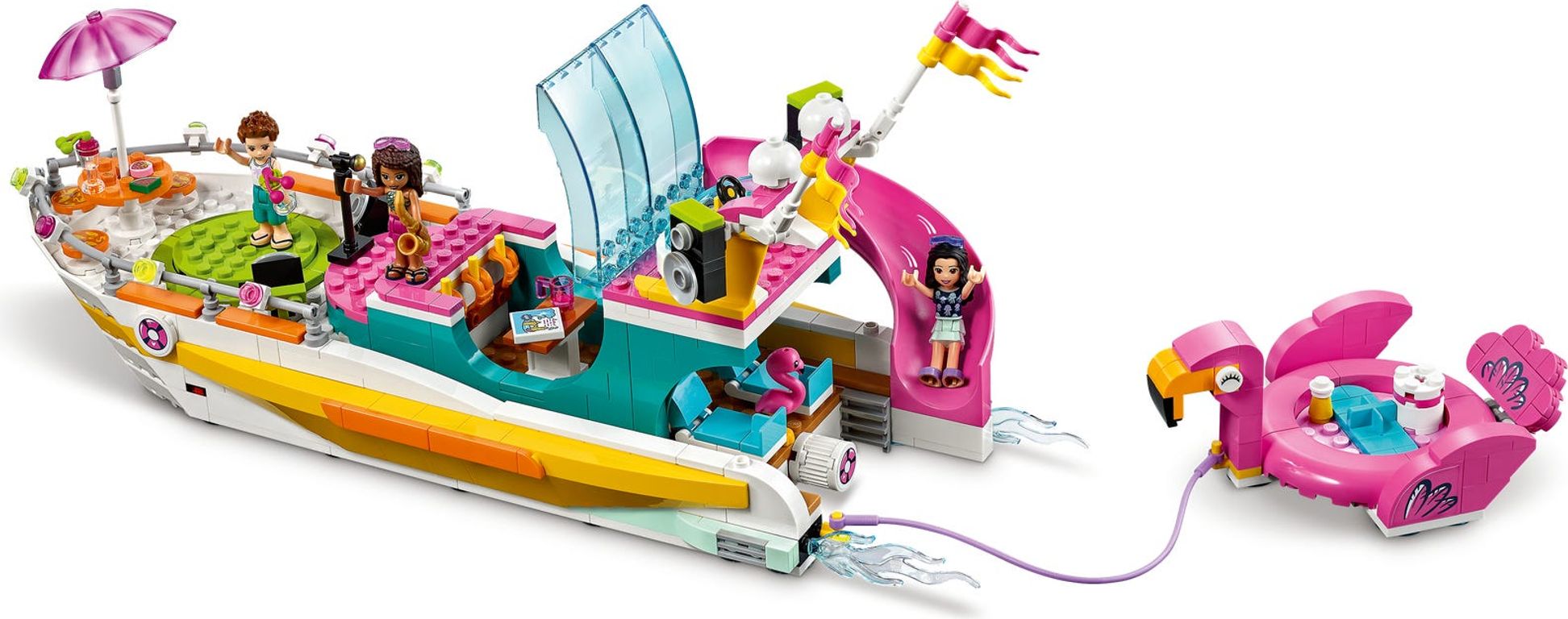 LEGO® Friends Barco de Fiesta jugabilidad