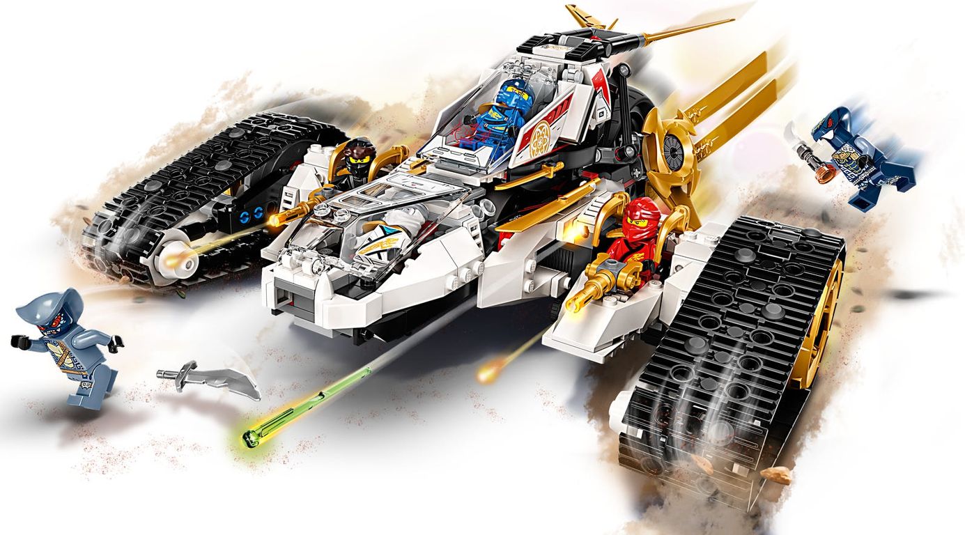 LEGO® Ninjago Le tout-terrain ultrasonique gameplay