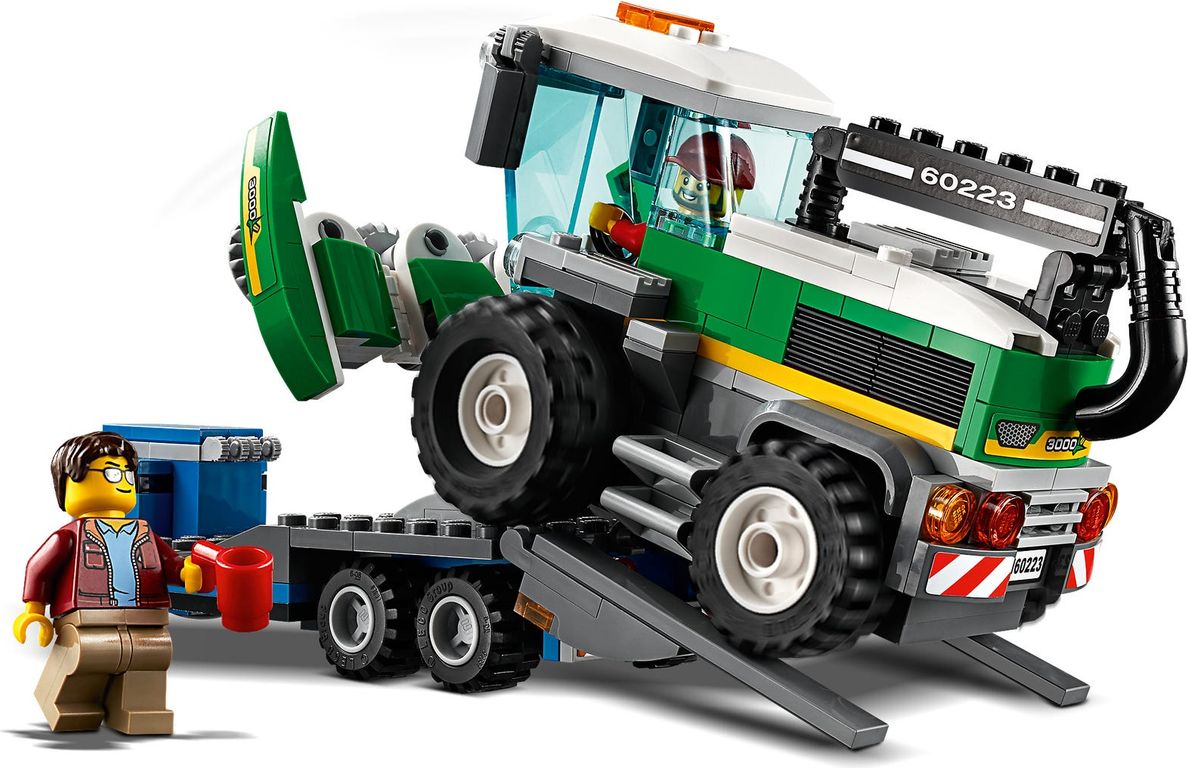 LEGO® City Harvester Transport components