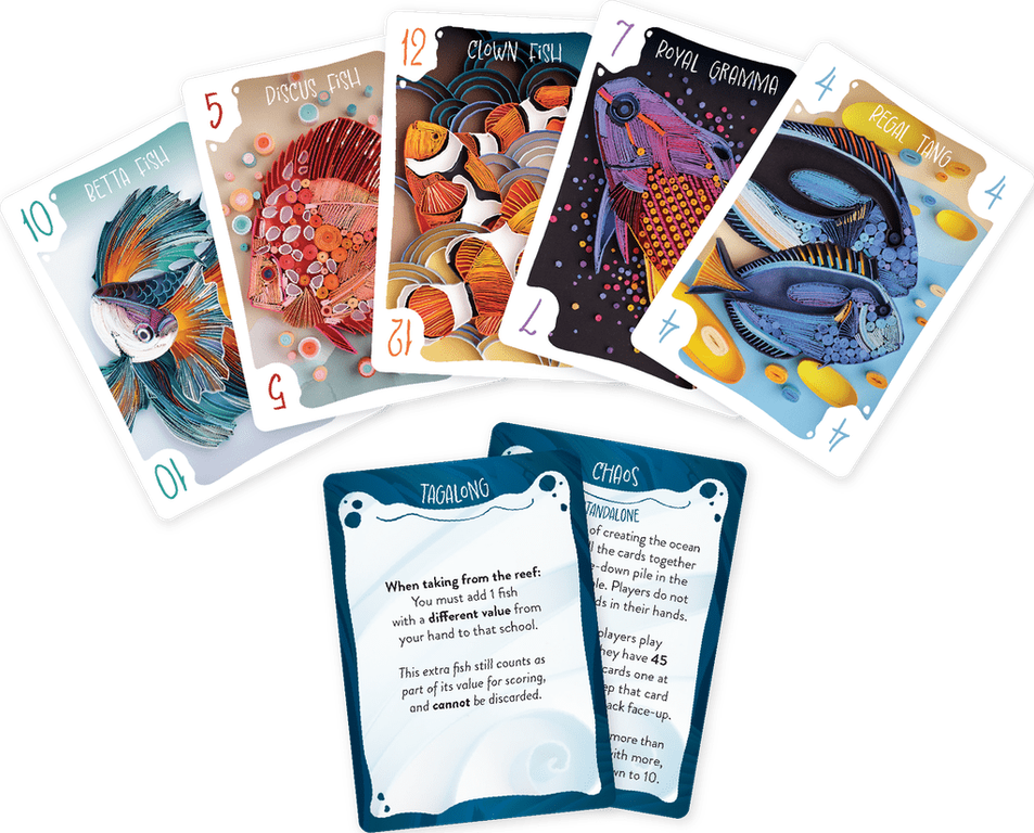 Sea Scroll cards
