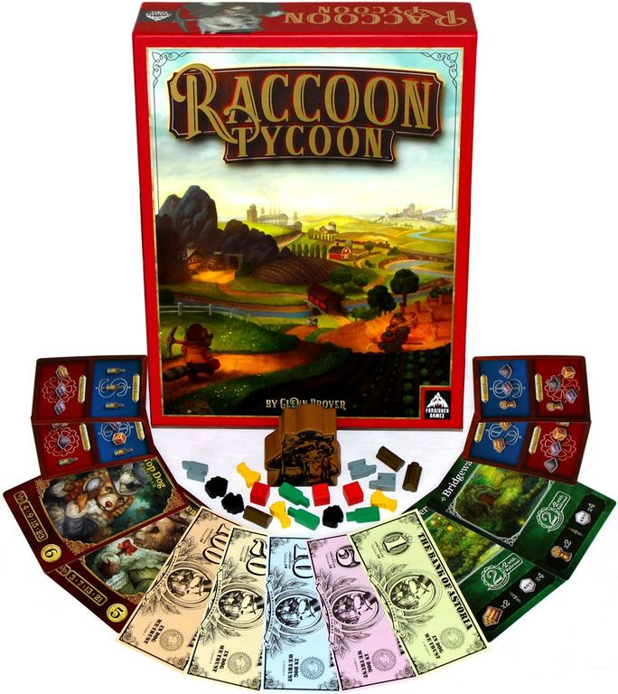 Raccoon Tycoon partes