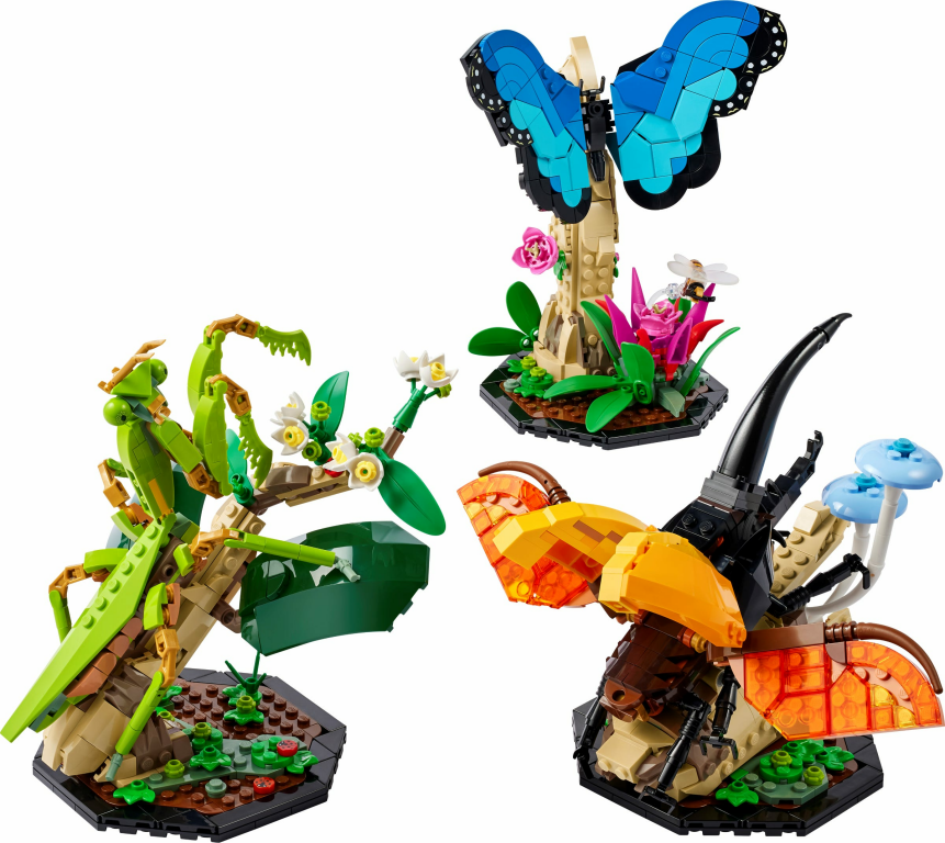 LEGO® Ideas The Insect Collection components
