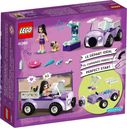 LEGO® Friends Clínica Veterinaria Móvil de Emma parte posterior de la caja