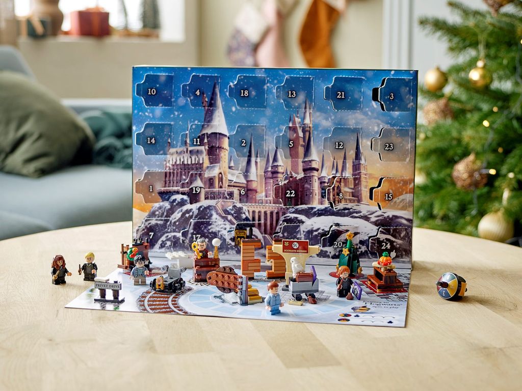 LEGO® Harry Potter™ Calendario dell’Avvento 2021 componenti