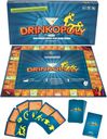 Drinkopoly! Het vaagste spel ooit! componenten