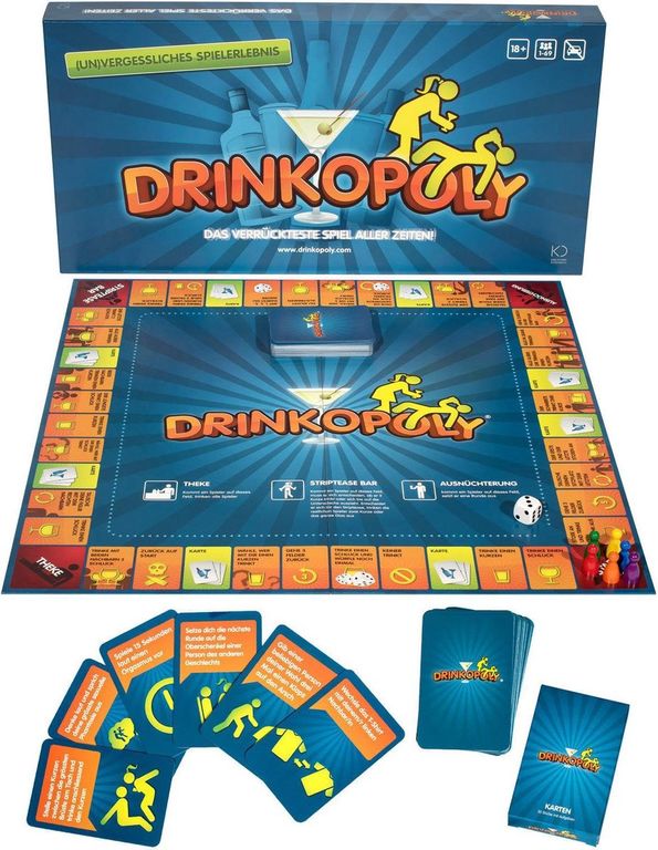 Drinkopoly komponenten