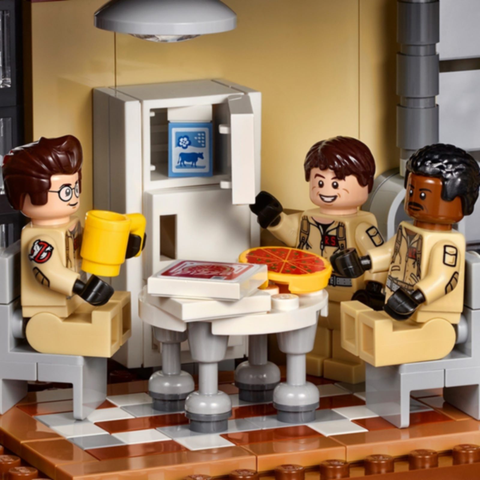 LEGO® Ideas Brandweerkazerne hoofdkwartier interieur