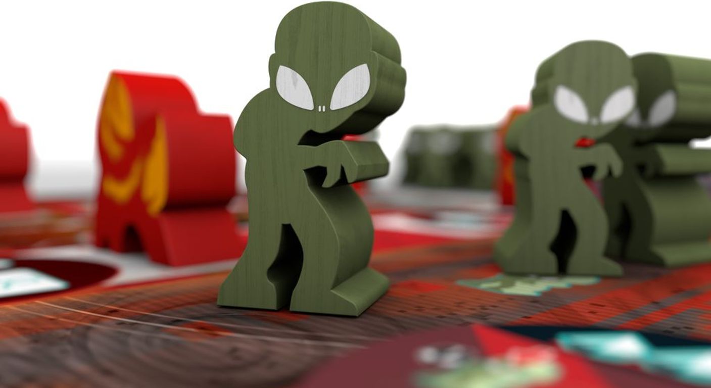 On Mars: Alien Invasion – A Somewhat Cooperative Expansion componenti