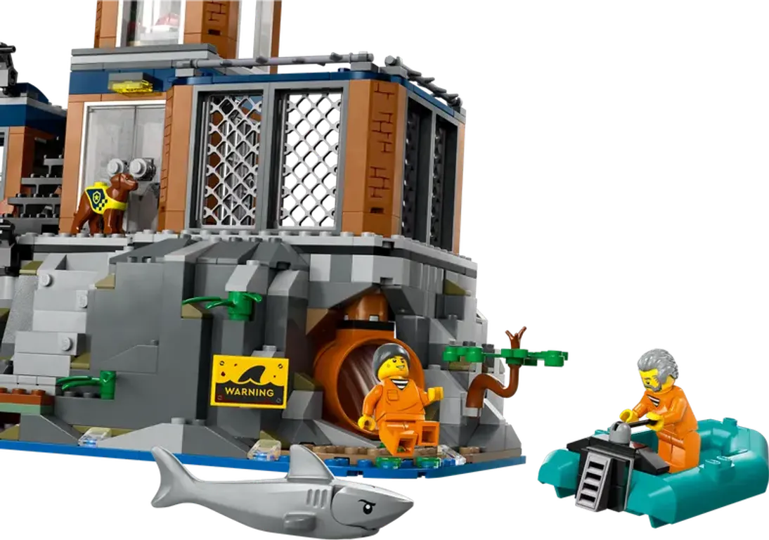 LEGO® City Police Prison Island minifigures