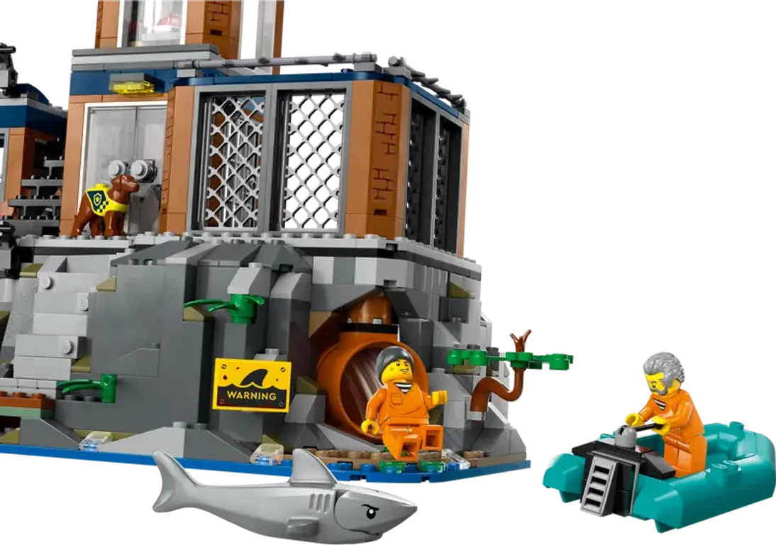 LEGO® City Polizeistation auf der Gefängnisinsel minifiguren