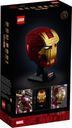 LEGO® Marvel Iron Man Helmet back of the box