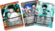 My hero academia collectible card game Izuku Midoriya vs. Katsuki Bakugo kaarten