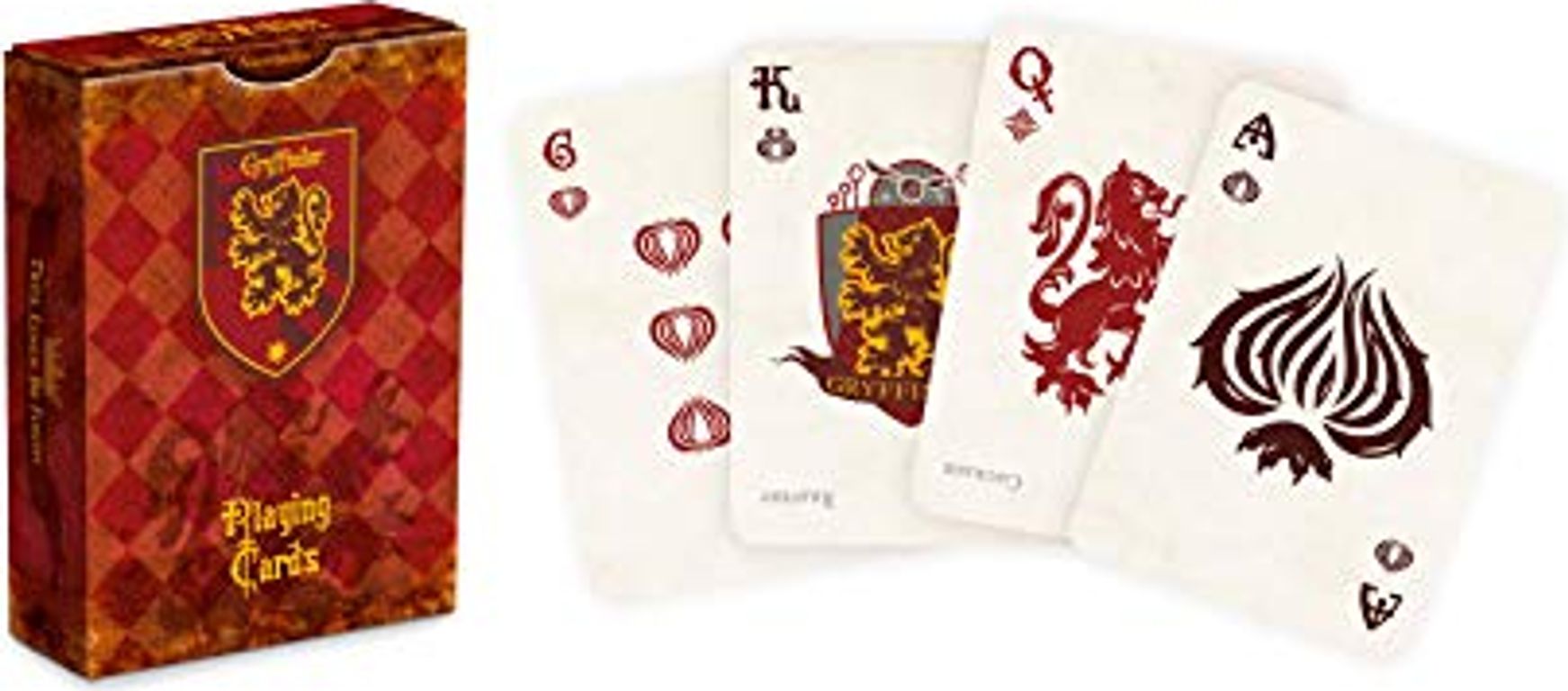 Harry Potter Gryffindor House Playing Cards cartas