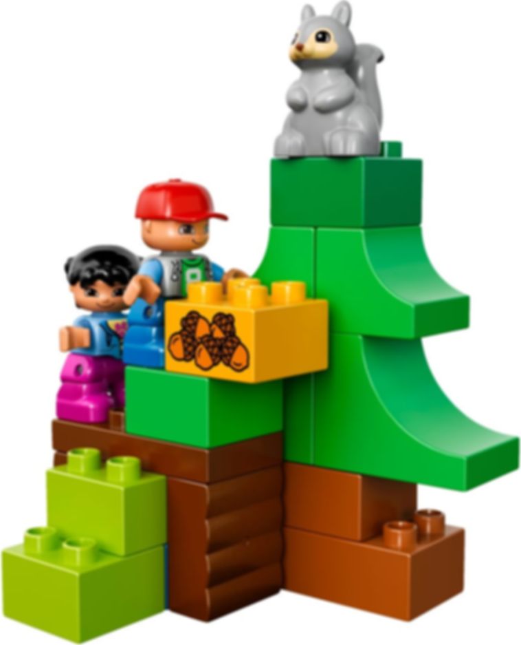 LEGO® DUPLO® Foresta: Animali componenti