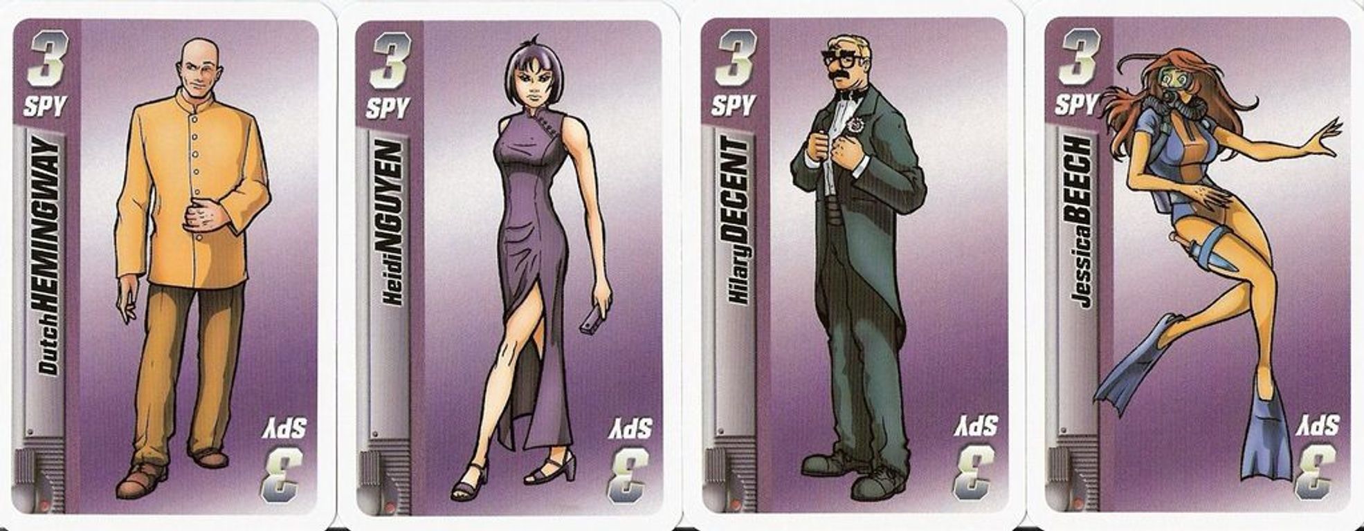 Before I Kill You, Mister Spy... cards