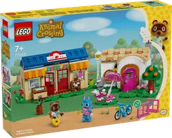 LEGO® Animal Crossing Bottega di Nook e casa di Grinfia