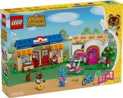 LEGO® Animal Crossing MiniNook y casa de Minina