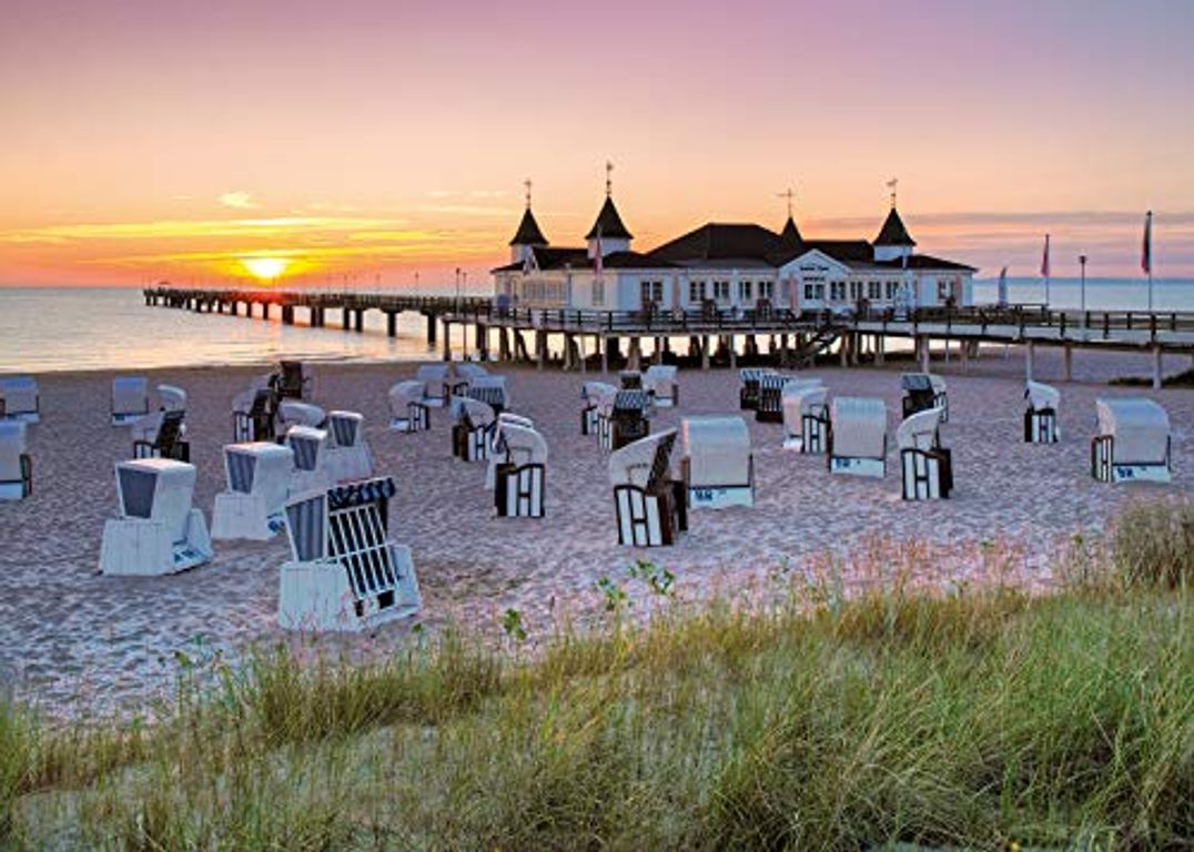 Baltische badplaats Ahlbeck, Usedom