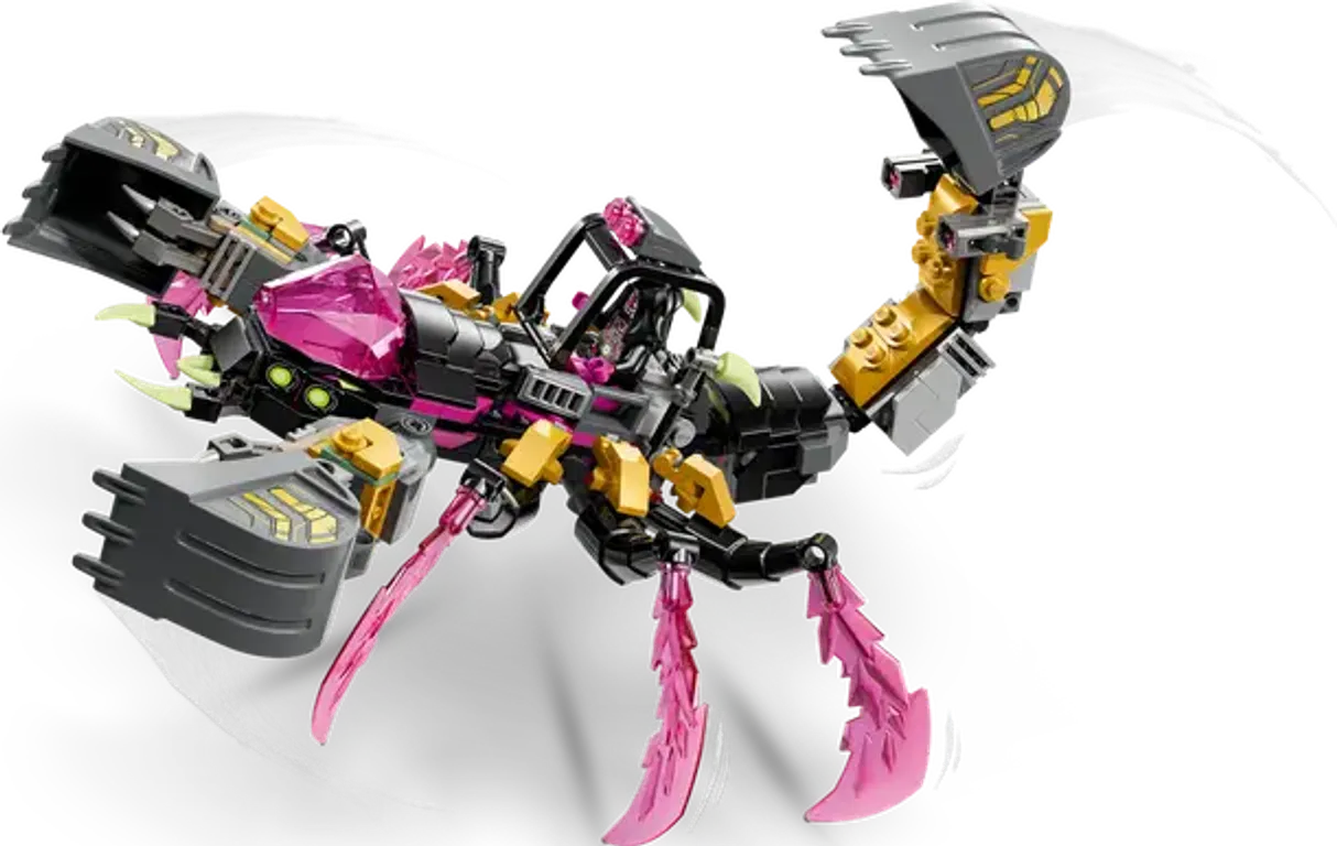 LEGO® DREAMZzz™ Nightmare Scorpion Digger components
